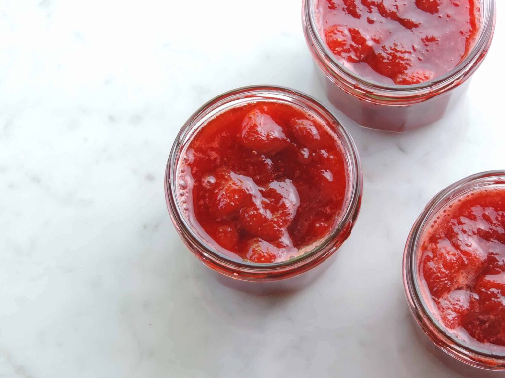 my 3 easy steps to make the best strawberry jam ever