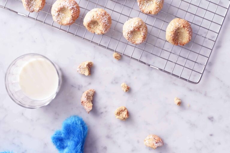 My scrumptious amaretti and chestnut biscuits