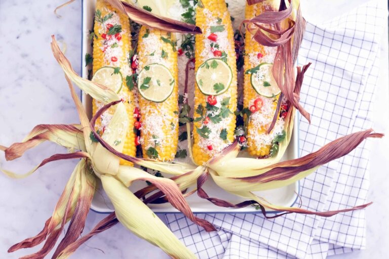 Last of the summer recipes: corn with a zingy topping