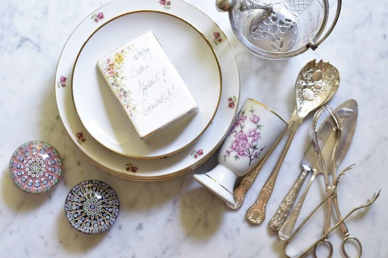 My 10 tips on how to start a vintage tableware collection